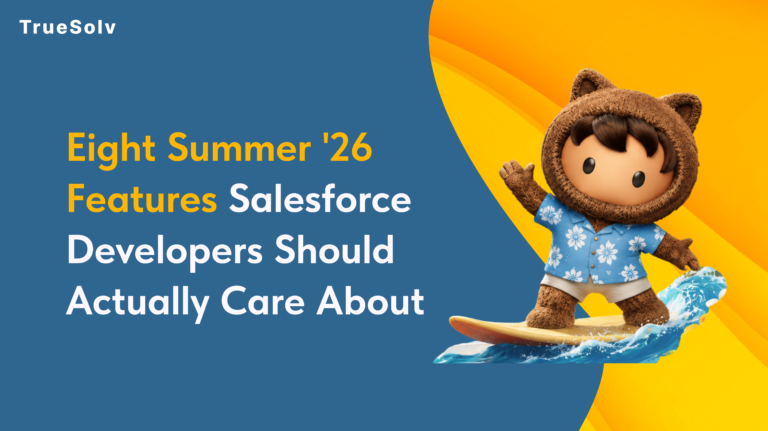 Salesforce Summer 26 developer priority table ranking eight features by impact and action needed