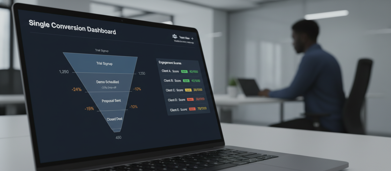 Salesforce Sales Cloud PLG conversion pipeline for Martech SaaS – high-intent trial alerts and automated activation workflows