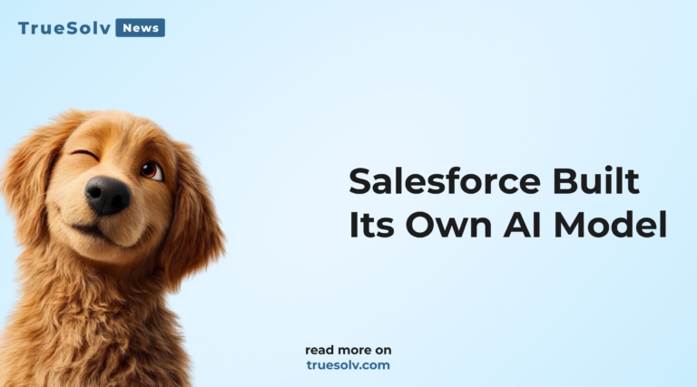 Salesforce Koa CRM reasoning model shown alongside Claude, Gemini, OpenAI, and Bedrock model options