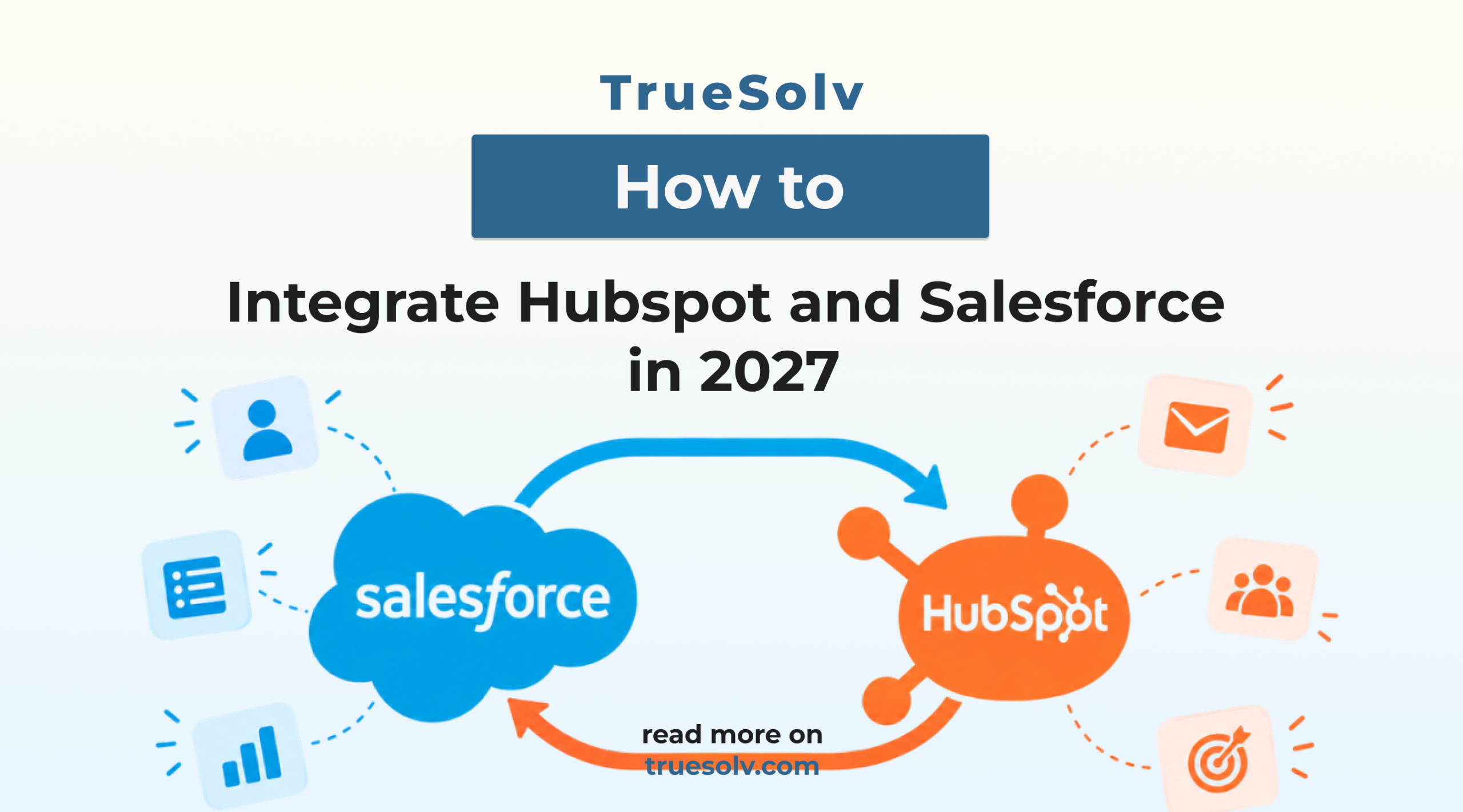 HubSpot Salesforce integration field mapping screen with lead and contact sync rules