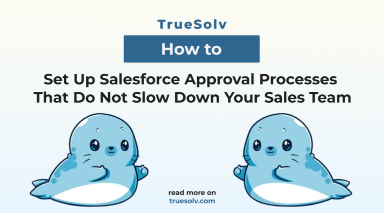 Salesforce approval process diagram comparing a bloated multi step path with a risk based routed path